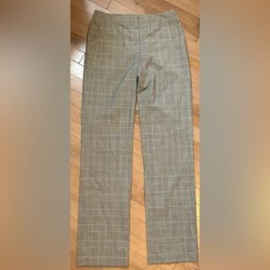 Plaid Escada Pants